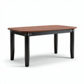 Eikenhouten tafel met grijze poten afmetingen 150 x 80 x 75cm